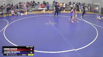 120 lbs Cons. Round 4 - Andrei Donayri, Harrisburg High School vs Hayden Melendrez, Cornerstone Mat Club