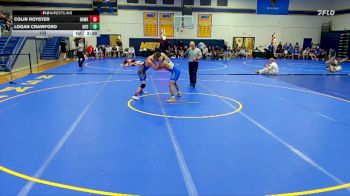 133 lbs Round 1 (6 Team) - Logan Crawford, Northeast Oklahoma vs Colin Royster, Hawkeye Community College