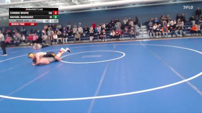 157 lbs Cons. Round 3 - Rafael Marquez, Vanguard vs Corbin White, Fort Hays State