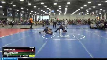 100 lbs Round 2 (6 Team) - Logan Stewart, PA Silver vs Evan Sanati, Virginia Hammers