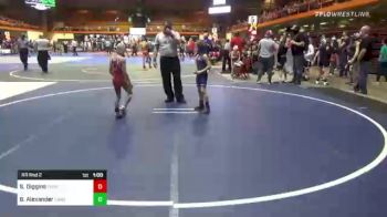 55 lbs Rr Rnd 2 - Strider Diggins, Tnwc vs Brekken Alexander, Camel Kids