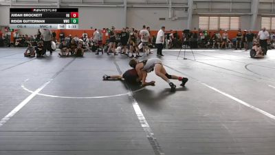 84 lbs Round 3 (6 Team) - Judah Brockett, Ohio Gold vs Reign Gutterman, Westshore WC
