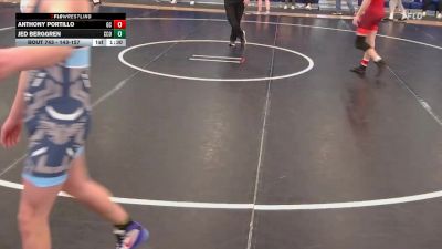 145-158 lbs 2nd Place Match - Anthony Portillo, Gross Catholic vs Jed Berggren, CCO