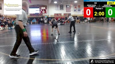 120 lbs Semifinal - Steven Malfitano, Kinnelon vs Cole Rebels, Mount Olive