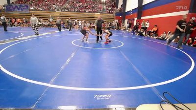 85 lbs Consi Of 4 - Xander Montgomery, Skiatook Youth Wrestling vs Rylan Hofschulte, Wagoner Takedown Club