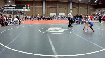 105 lbs 5th Place Match - Nicole Abrego, Garden City vs Nico Brooks, Hillsboro