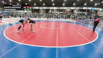 138 lbs Cons. Round 2 - Elizabeth Gribowskas, Lander Legacy Wrestling Club vs Natalie Dreiske, Lemmon