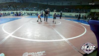 37 lbs Final - Gunner Poeling, Duncan Demon Wrestling vs Jayden Garza, Wesley Wrestling Club