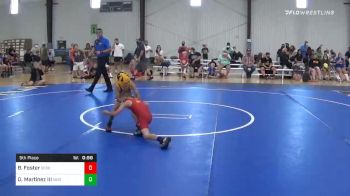 49 lbs 5th Place - Brayton Foster, Sebolt vs Dragon Martinez III, New Mexico