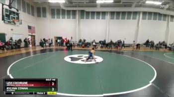 90 lbs Cons. Round 3 - Bronson Christensen, Wyoming vs Bryson Lopez, High Plains Thunder Wrestling Club