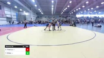 152 lbs Round Of 32 - Frankie Theroux, NY vs Todd Ritter, LA