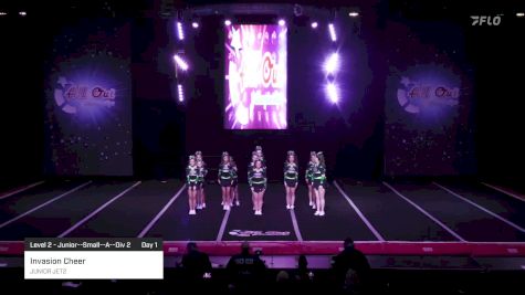 Invasion Cheer - JUNIOR JET2 [2023 Level 2 - Junior--Small--A--Div 2 Day 1] 2023 The All Out Nationals