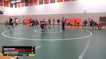 175 lbs Cons. Round 3 - Max Weaver, Shelby vs Angelo Salvino, Washington (Massillon)