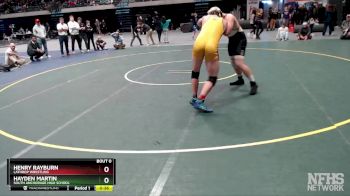 215 lbs 3rd Place Match - Hayden Martin, South Anchorage High School vs Henry Rayburn, Lathrop Wrestling