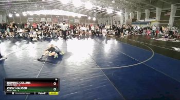57 lbs Semis & 1st Wrestleback (8 Team) - Dominic Collins, Death Row vs Knox Mauger, Westlake