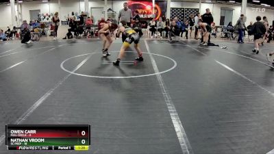 92 lbs Semis (4 Team) - Nathan Vroom, SC Prep vs Owen Carr, Full Circle