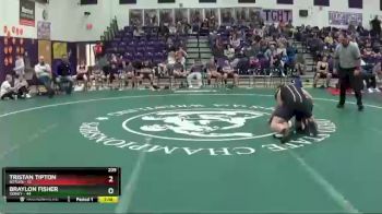 205 lbs Round 3 (6 Team) - Tristan Tipton, Butler vs Braylon Fisher, Sidney