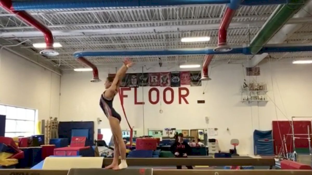 Olivia Dunne Trains Awesome New Back Handspring Arabian Series