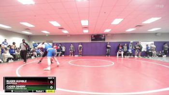 215 lbs Cons. Round 3 - Caden Dimery, Lakeway Christian Aca vs Ruger Humble, Brentwood