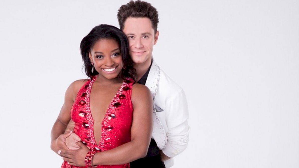 Simone Biles Paired With Sasha Farber For 'Dancing With The Stars'