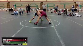 160 lbs Finals (2 Team) - Max Solis, Headhunters vs Nick Schwartz, M2TCNJ