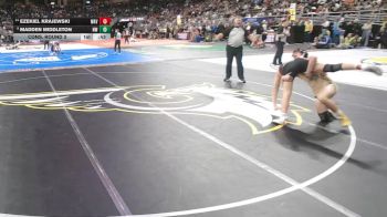 Cons. Round 3 - Ezekiel Krajewski, Waverly vs Madden Middleton, Northwest