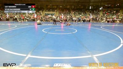 50 lbs Consi Of 16 #2 - Lily Navarro, Legacy Elite Wrestling Club vs Kylie Nachreiner, Team Nazar