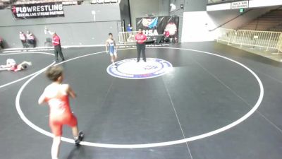 96 lbs Champ. Rd Of 16 - Tristian Edwards, LAWC vs Josiah Vasquez, Elite Force Wrestling Club