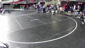 95 lbs Champ. Round 2 - Easton Arehart, Neligh Oakdale vs Mason Helton, 2TG