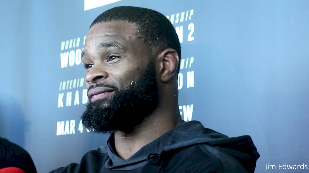 Woodley Out To Prove He's The Greatest, Not Talk About GSP