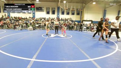 114 lbs Consi Of 8 #2 - Mila Boucher, Middleborough vs Taylor Campanile, South Shore
