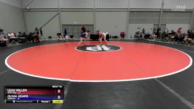 115 lbs 2nd Wrestleback (8 Team) - Leah Willen, Ohio Red vs Olivia Adams, Virginia