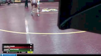 160 lbs Champ. Round 1 - Danny Wakonabo, Bremerton vs Julien Coker, White River