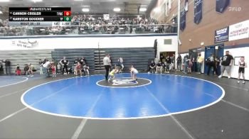 52 lbs 3rd Place Match - Karston Goodier, Terreton Panthers vs Cannon Crisler, Treasure Valley Wrestling Club