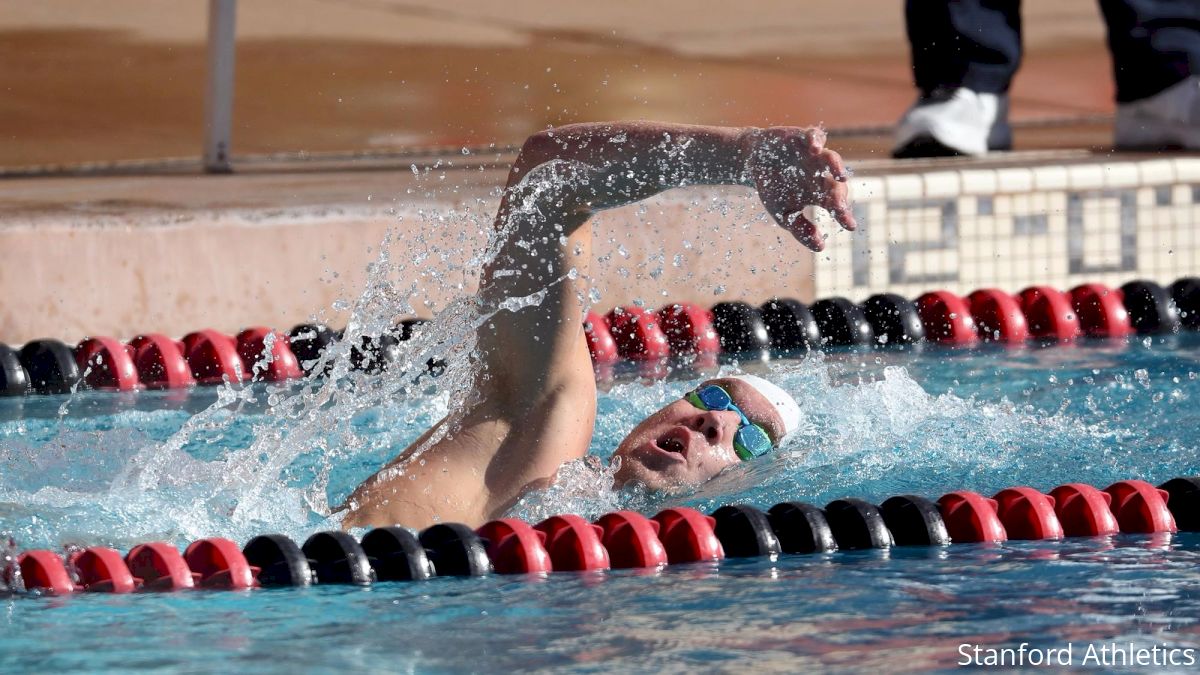 Pac-12 Day Two Finals: Grant Shoults' 4:10 500 Free Leads Stanford Charge