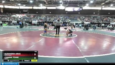 114 lbs Champ. Round 2 - Corrina Tovar, Borah vs Alexandra Arias, Idaho Falls