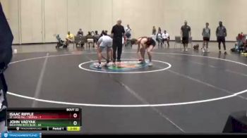 141 lbs 2nd Wrestleback (16 Team) - Isaac Riffle, St. Lucie PAL / Tropics vs John Vadyak, Backyard Boyz Blue