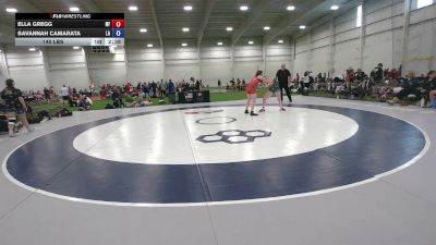 140 lbs Ella Gregg, New York vs Savannah Camarata, Louisiana
