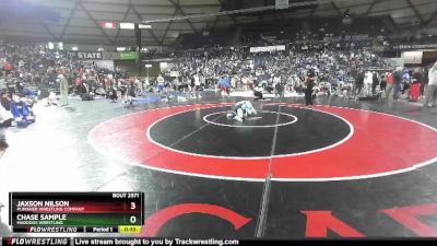 86 lbs 5th Place Match - Jaxson Nilson, Punisher Wrestling Company vs Chase Sample, Maddogs Wrestling