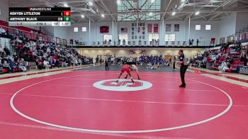 157 lbs Semifinals (8 Team) - Kenyen Littleton, Laurel H S vs Anthony Black, Saint Mark`s