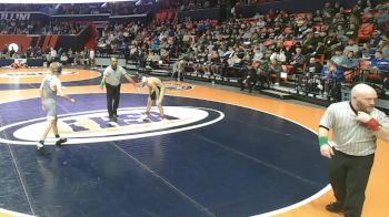 1A 113 lbs Semifinal - Boston Morford, Aledo (Mercer County) vs Augustus Swanson, Princeton