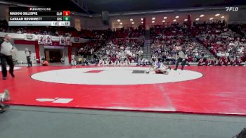 120 lbs Finals (8 Team) - Canaan Brummett, CHICKASHA vs Mason Gillispie, CLAREMORE
