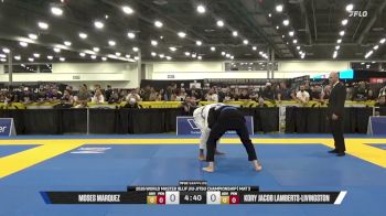 Kory Jacob Lamberts-Livingston vs Moses Marquez 2026 World Master IBJJF Jiu-Jitsu Championship