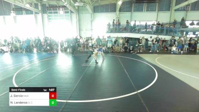 78 lbs Semifinal - Joshua Isaac Garcia, Savage House WC vs Noah Landeros, El Centro Wolfpack