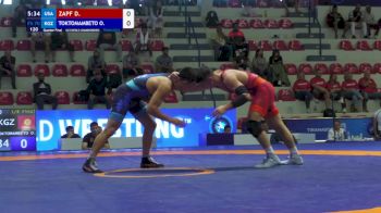 70 kg 1/4 Final - Douglas Weber Zapf, United States vs Orozobek Toktomambetov, Kyrgyzstan