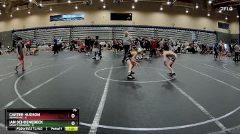 76 lbs Round 4 (8 Team) - Ian Schoenebeck, Legacy Dragons vs Carter Hudson, Reaper WC