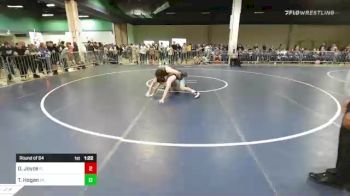 182 lbs Round Of 64 - Dominic Joyce, FL vs Tucker Hogan, PA