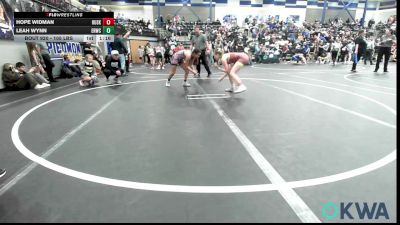 105 lbs Rr Rnd 2 - Hope Widman, Husky WC vs Leah Wynn, El Reno Wrestling Club