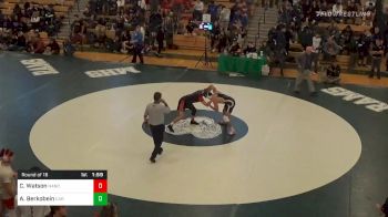 Prelims - Cam Watson, North Andover vs Alex Berkobein, Carver