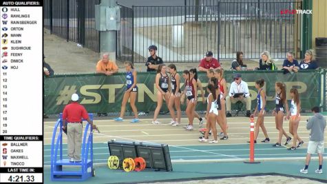 Women's 1500m, Heat 3